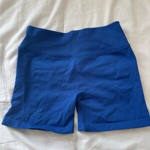 VoyJoy Women's Royal Blue Workout Shorts